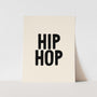 {Black} Hip Hop Art Print