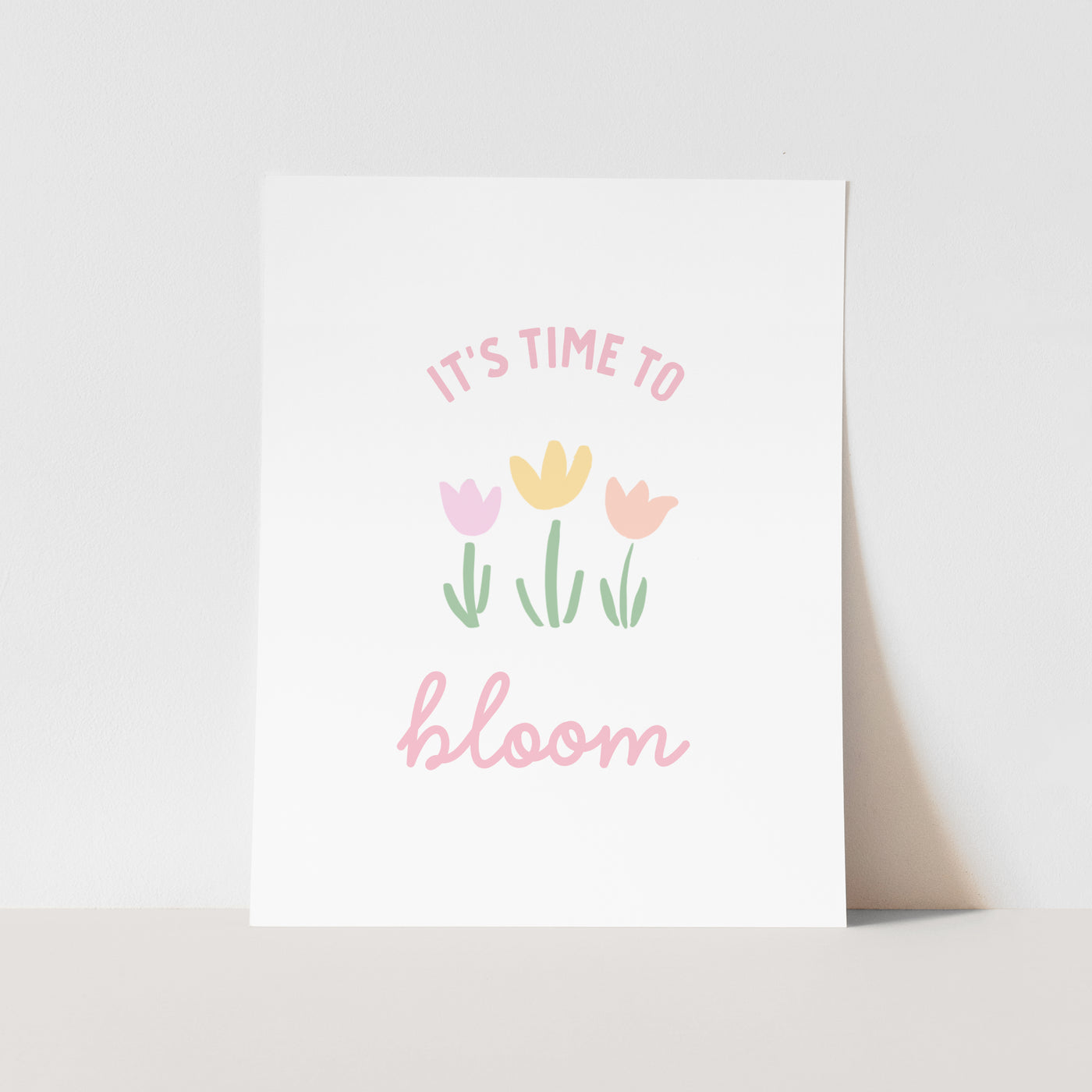 Art Print: It's Time to Bloom