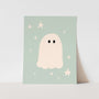 {Blue} Ghost Art Print