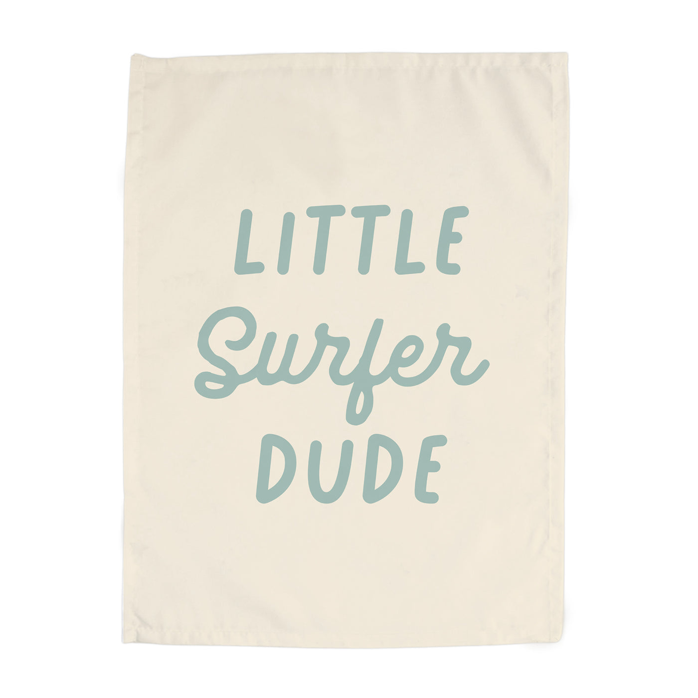 {Tidal Blue} Little Surfer Dude Banner