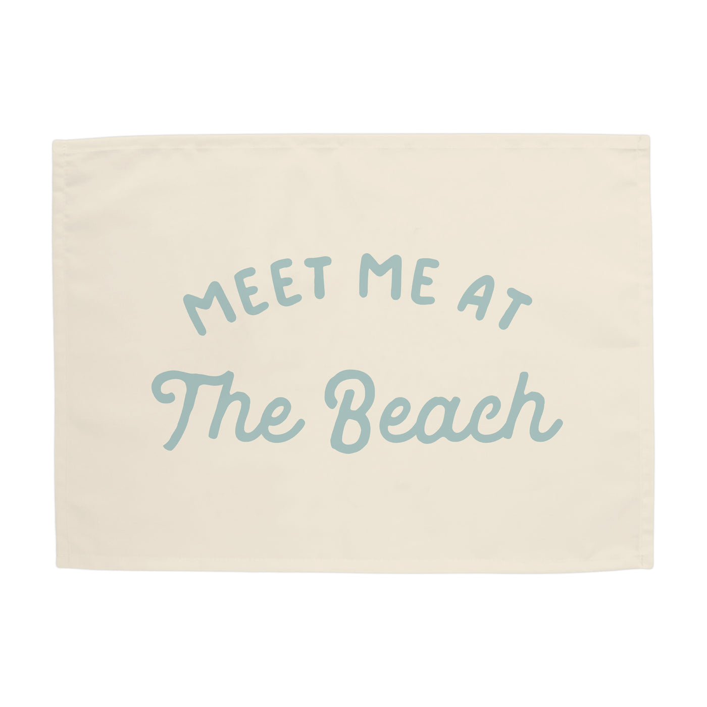 {Tidal Blue} Meet Me at the Beach Banner