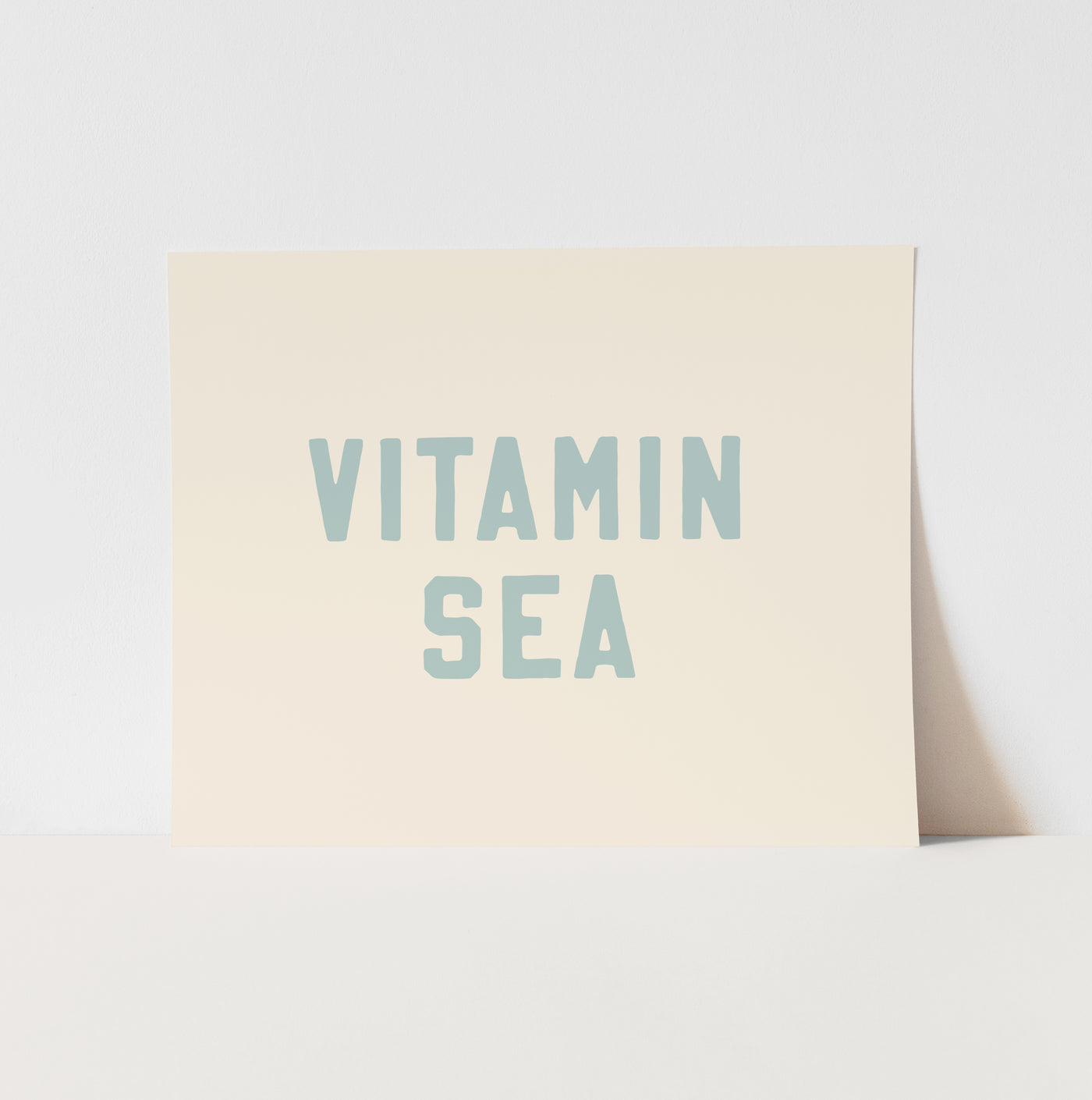 Art Print: {Tidal Blue} Vitamin Sea