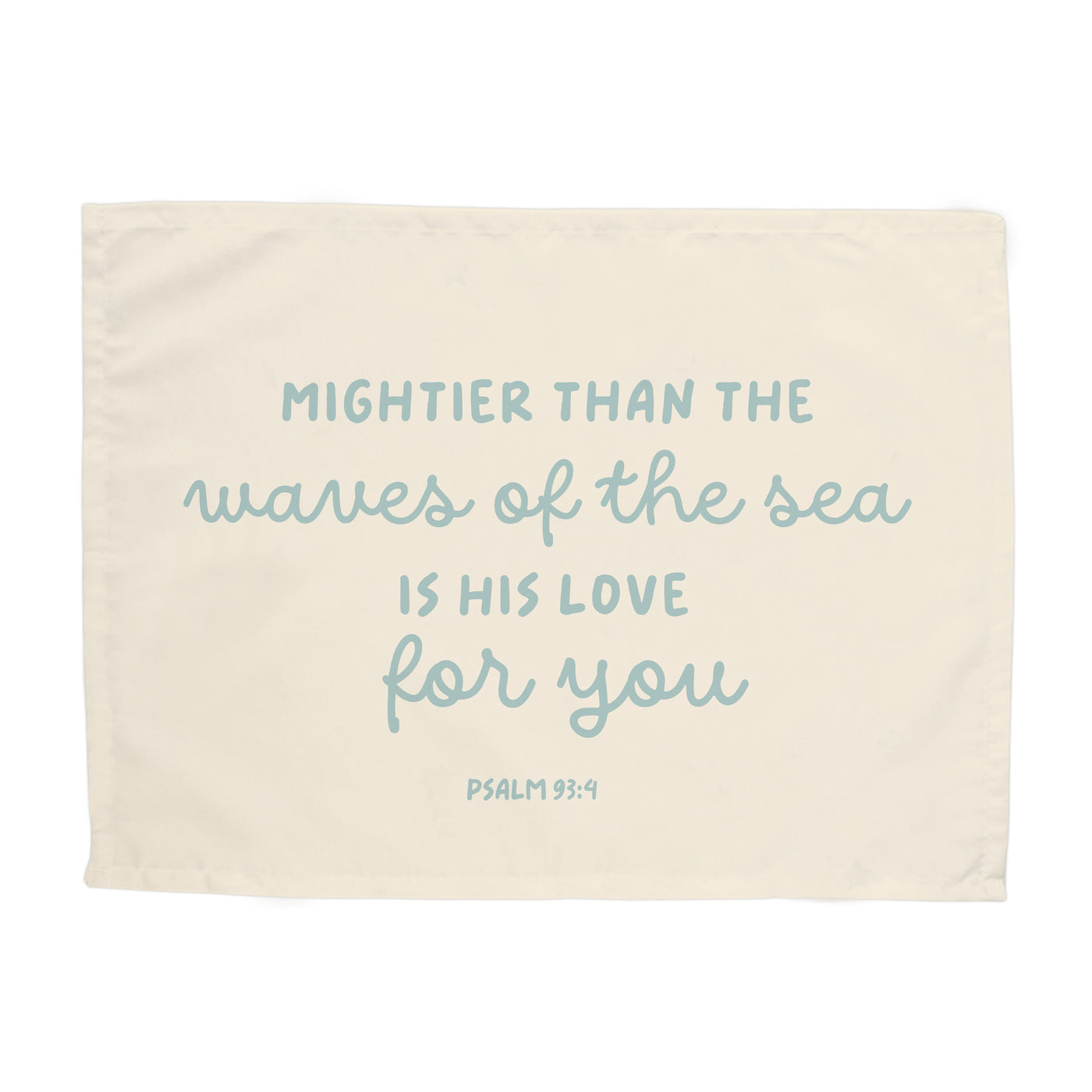{Tidal Blue} Mightier than the Waves Banner