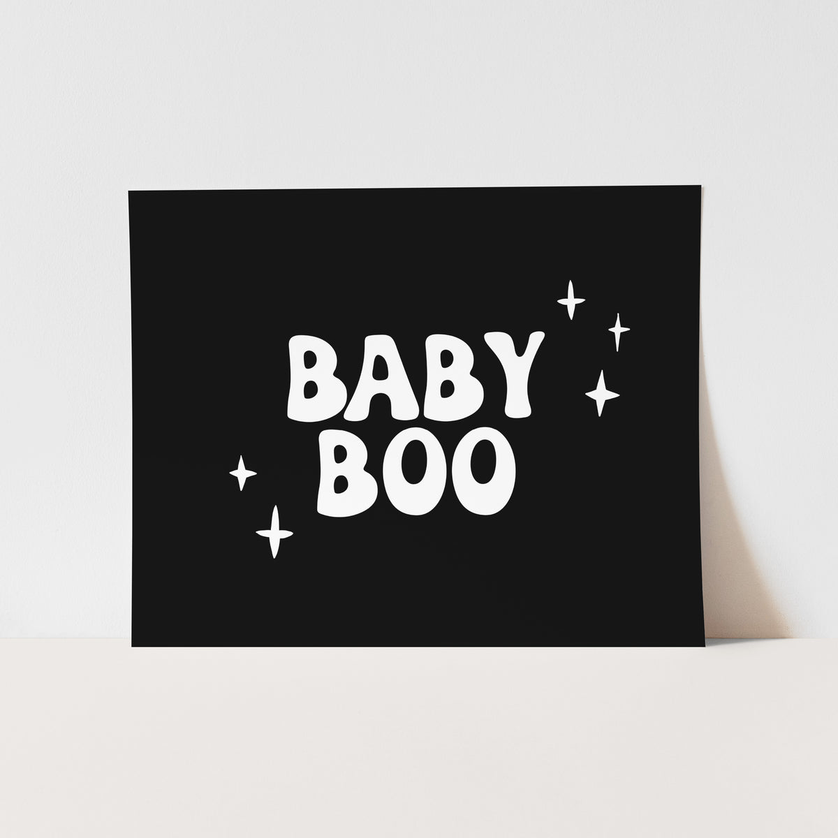 Baby Boo Art Print