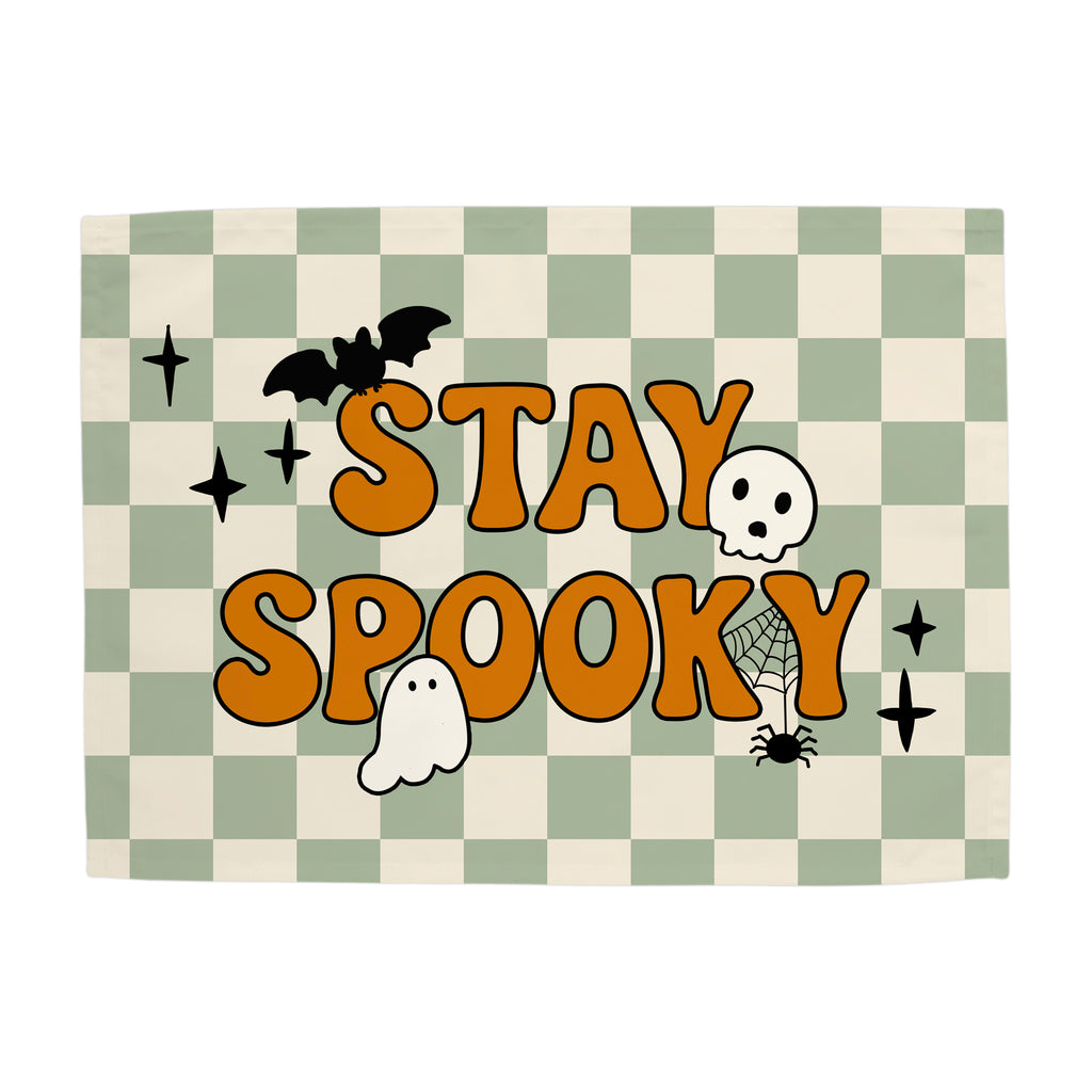 {Orange + Green} Stay Spooky Banner
