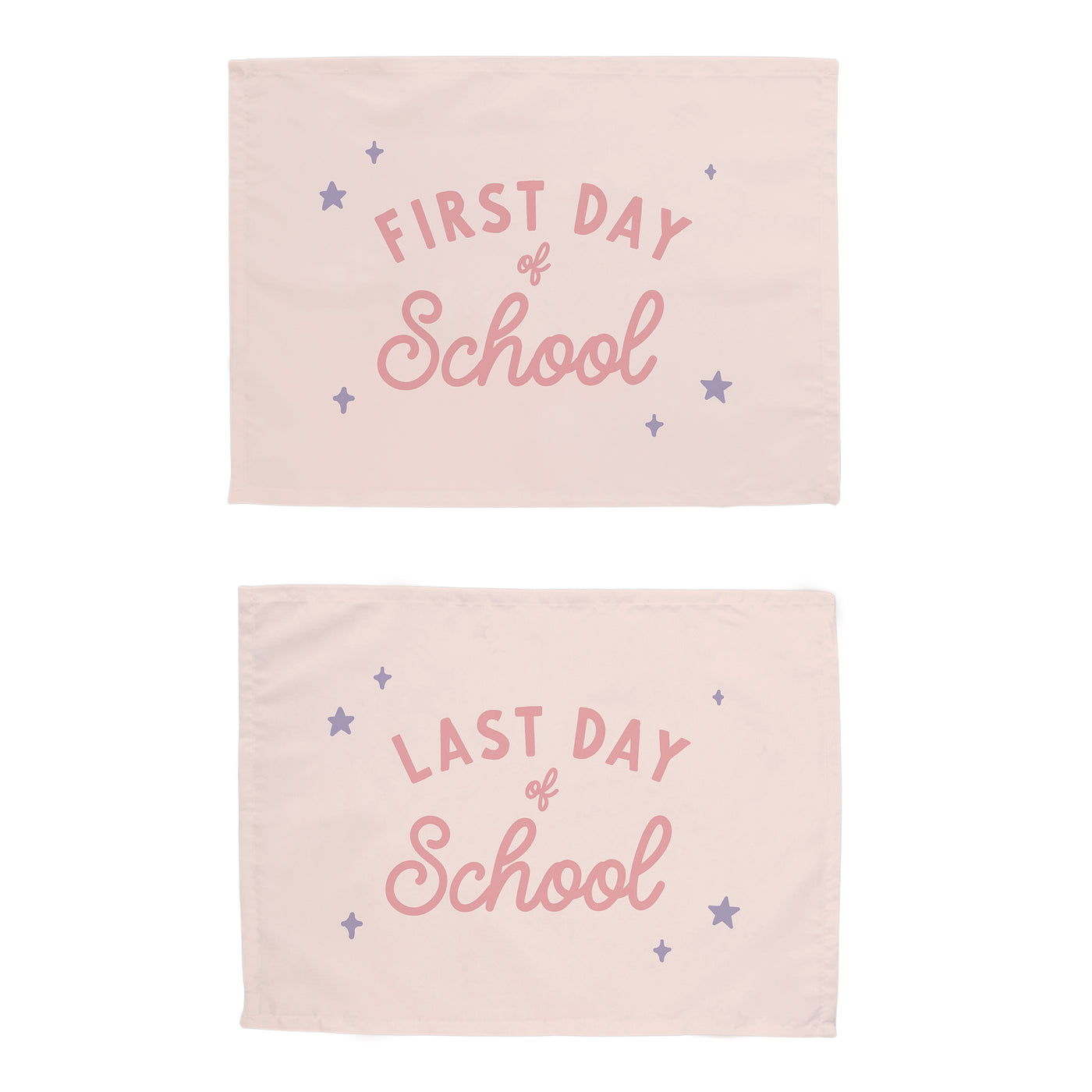 {Pink + Purple} School Banner Bundle