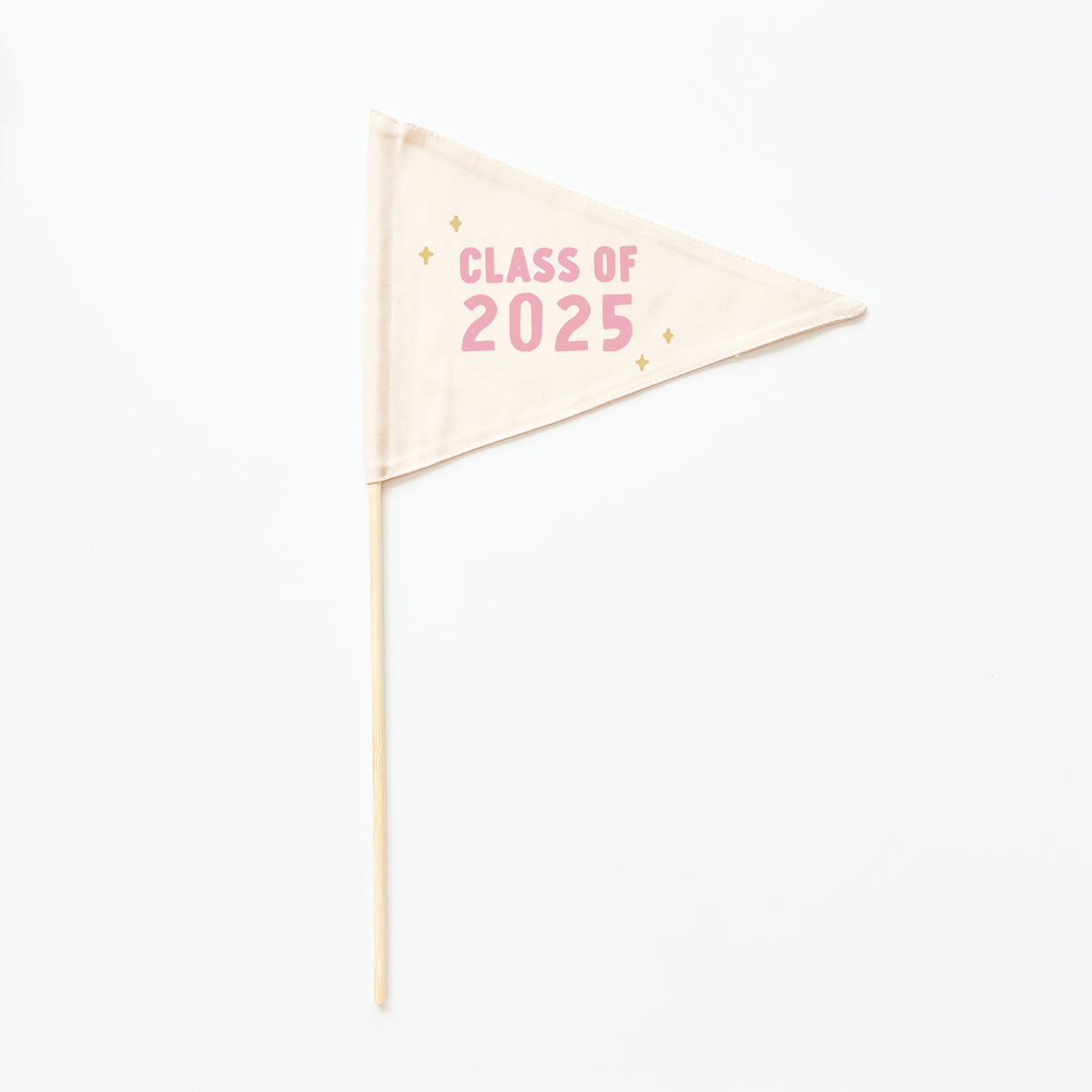 Class of 2025 Flag {Pink + Stars}