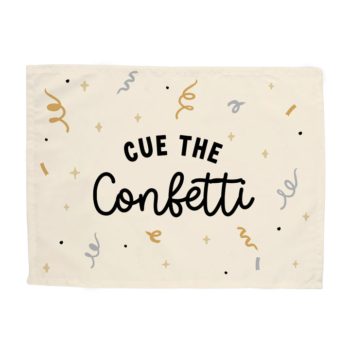 PRE-ORDER: Cue the Confetti Banner
