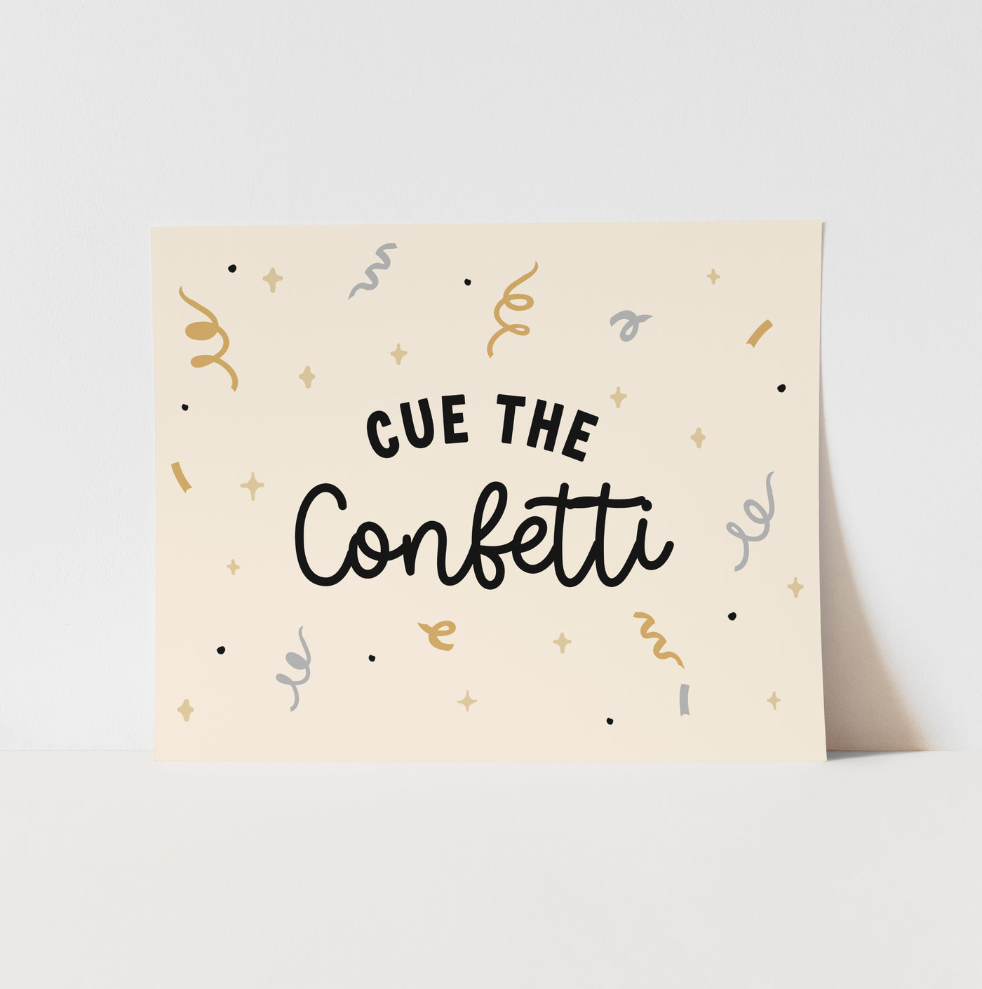 Art Print: Cue the Confetti