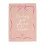 {Dark Pink} Darling Girl You Are So Loved Banner
