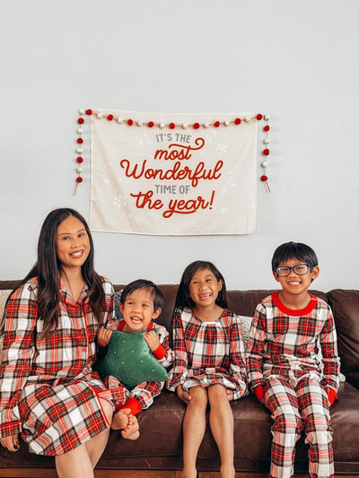 {Traditional} It's the Most Wonderful time of the Year Banner