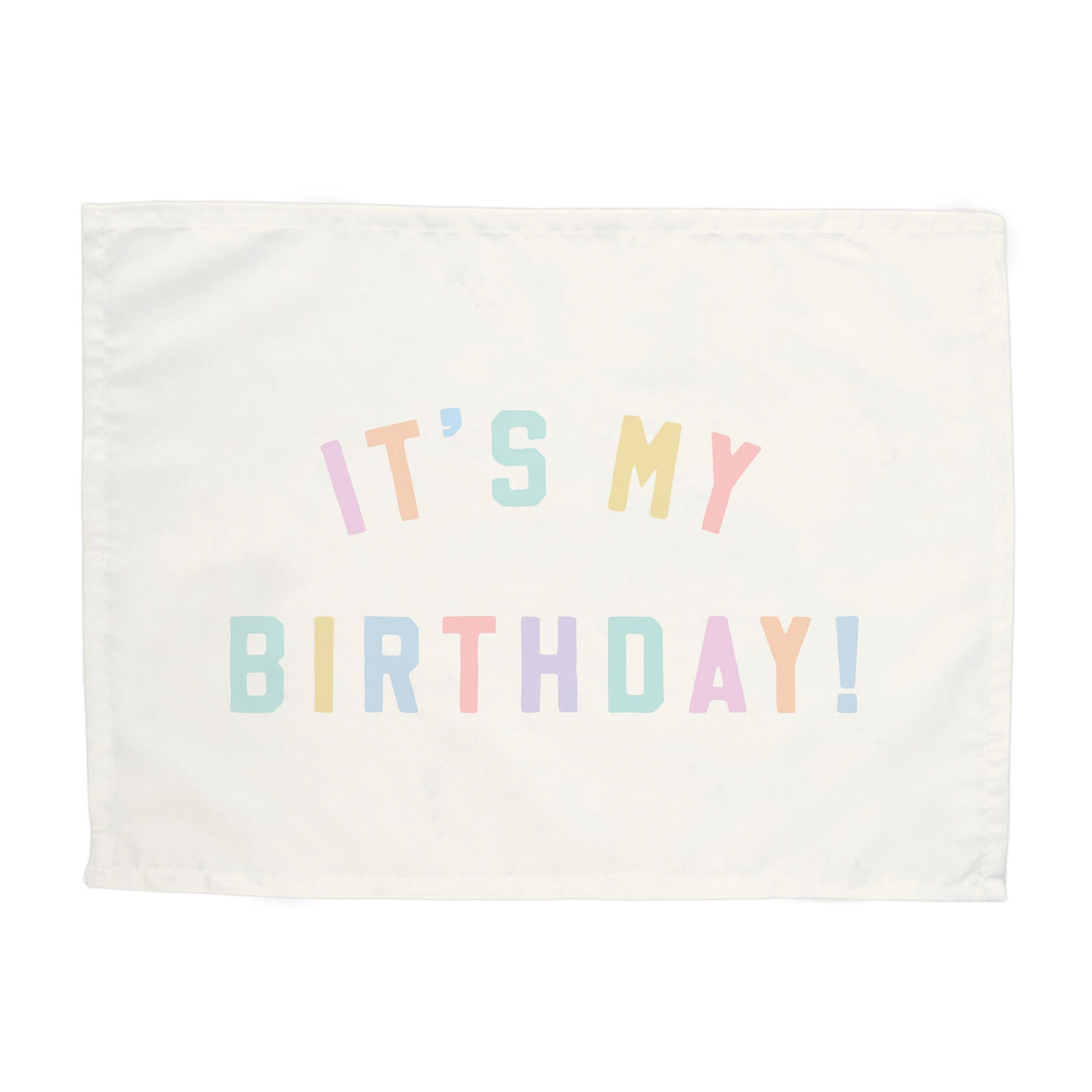 {Pastel} It's My Birthday Banner