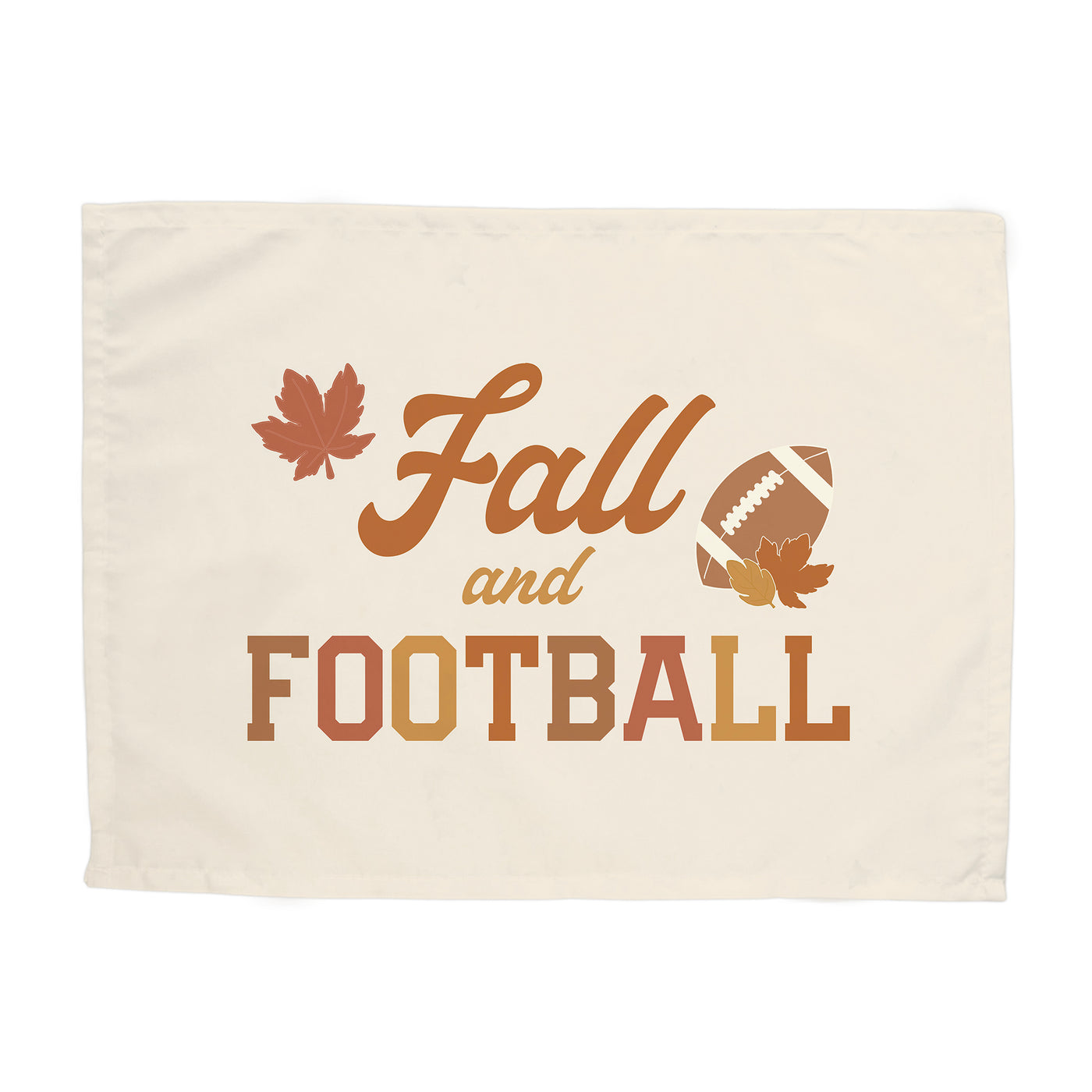 Fall and Football Banner