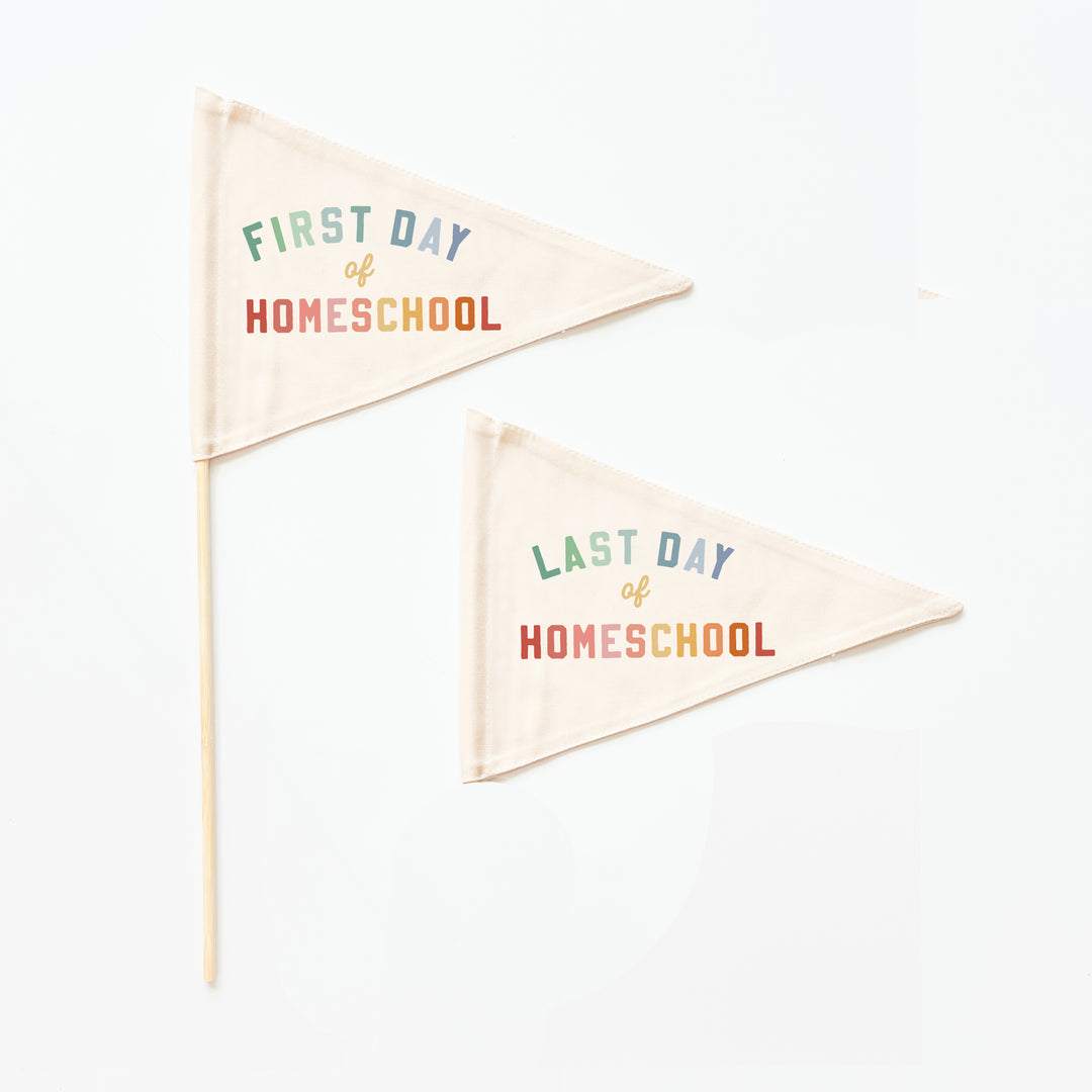First & Last Day of School Flags