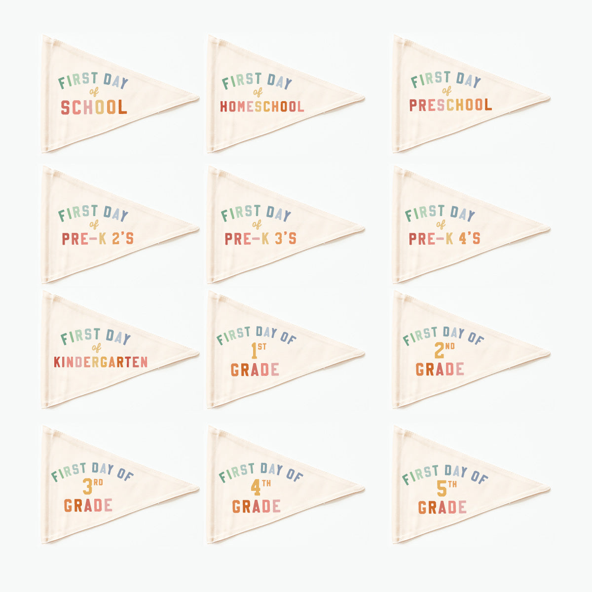 {Rainbow} Flag School Bundles