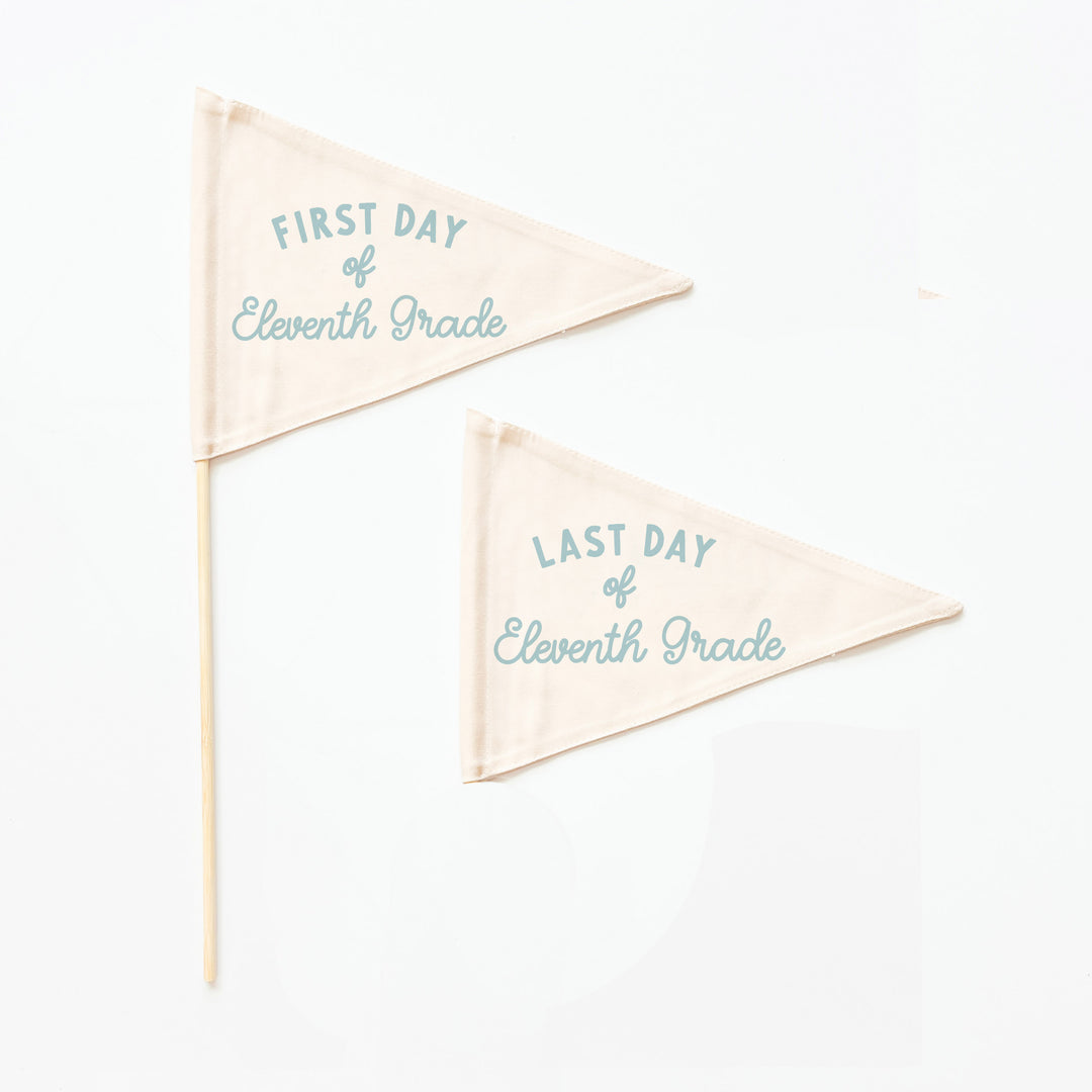 First & Last Day of School Flags
