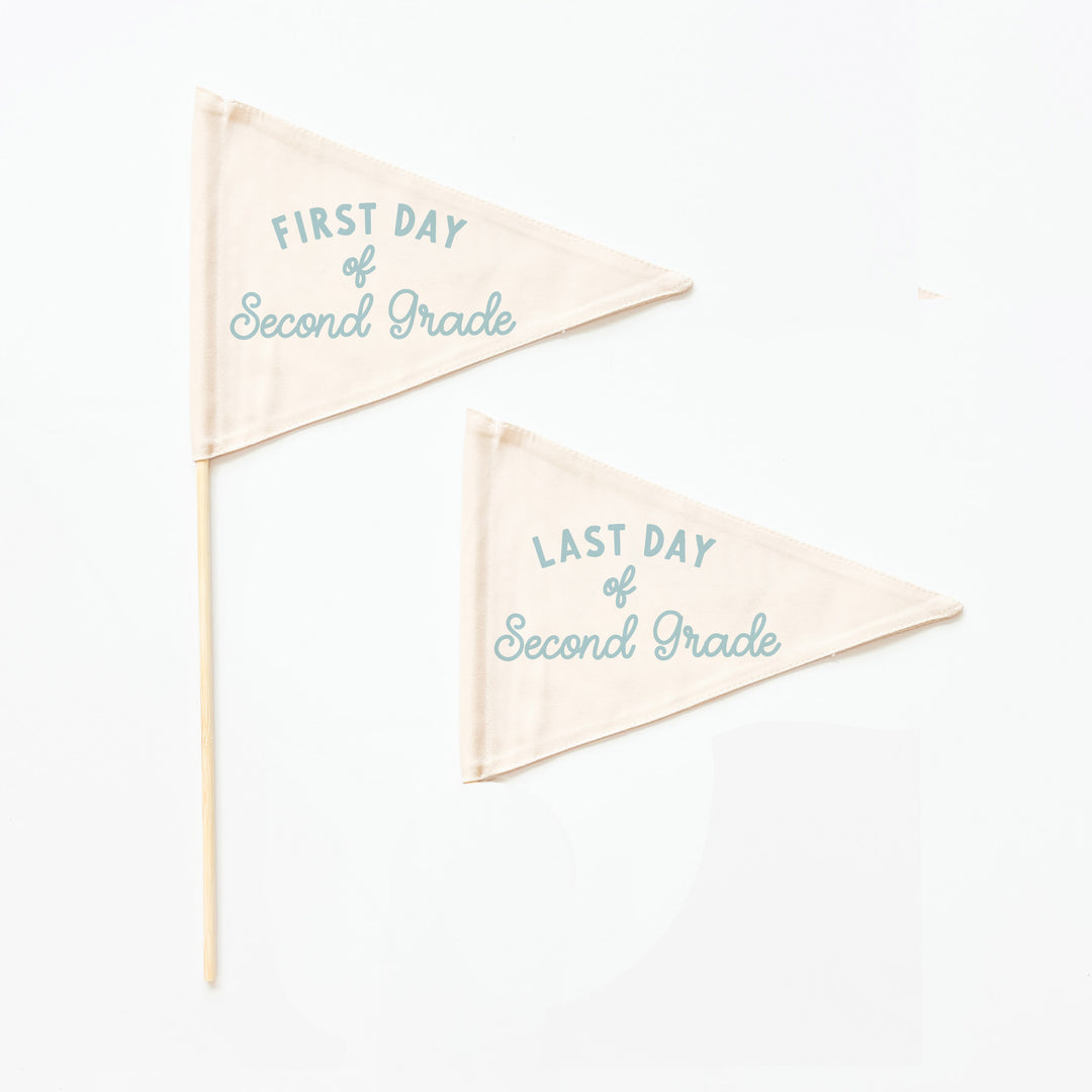First & Last Day of School Flags