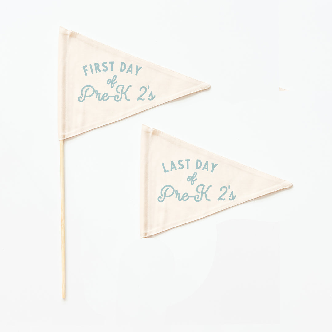 First & Last Day of School Flags