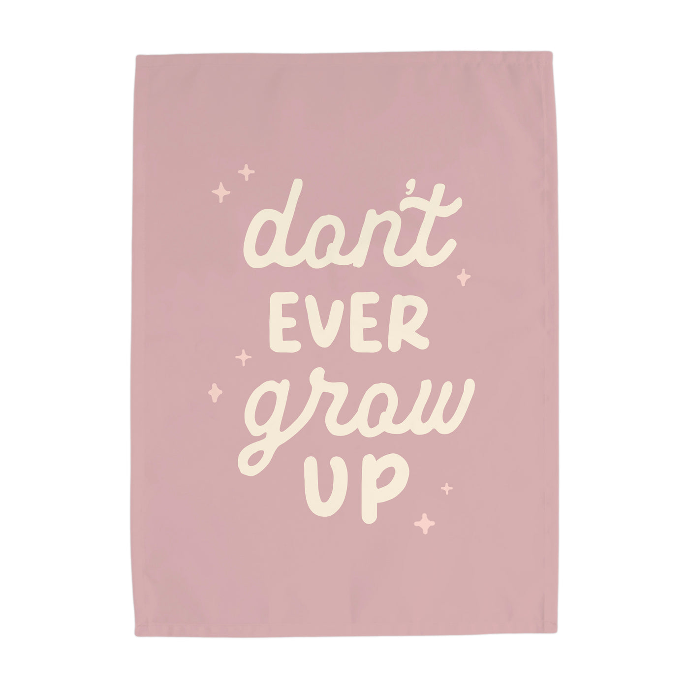 {Lilac} Don't Ever Grow Up Banner