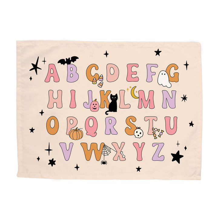 {Pink} Halloween Alphabet Banner©
