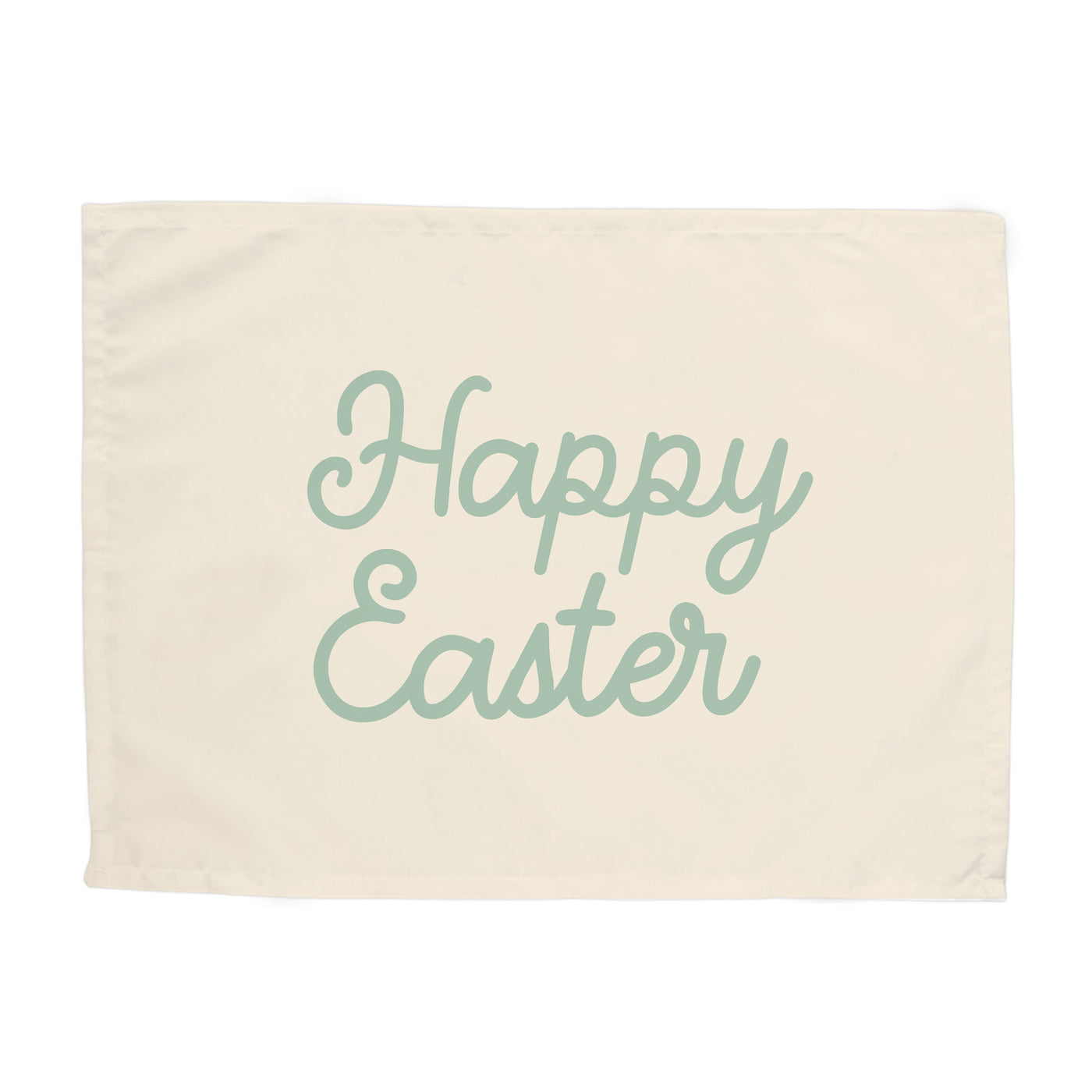 {Green & Neutral} Happy Easter Banner