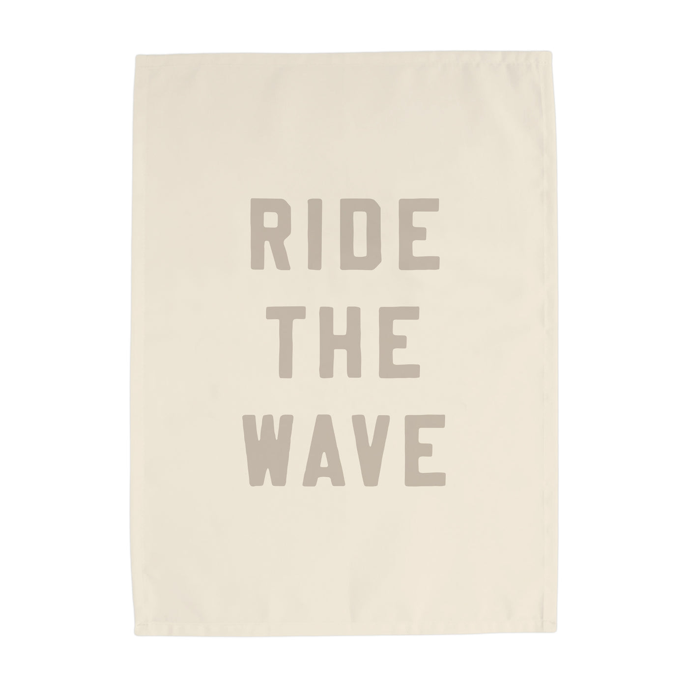 {Sand Grey} Ride the Wave Banner