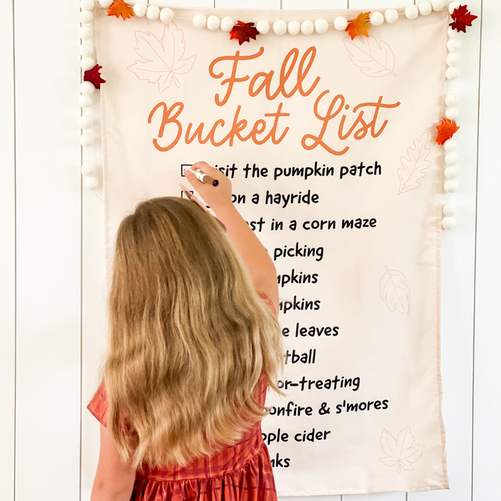 Fall & Christmas Bucket List Set