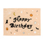 {Neutral} Halloween Happy Birthday Banner