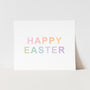 {Rainbow} Happy Easter Art Print