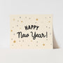 {Cream} Happy New Year Art Print