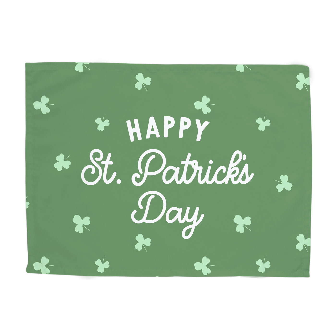 {Green} Happy St. Patrick’s Day Banner