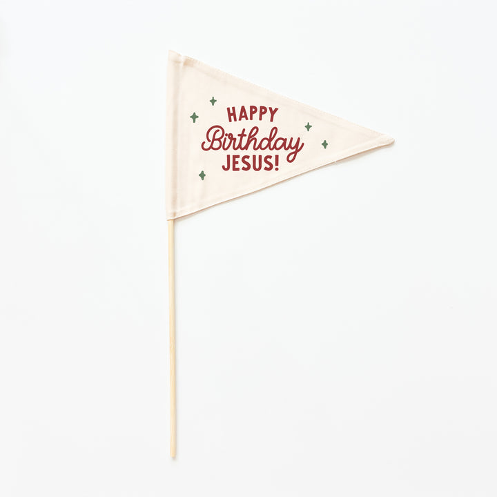 PRE-ORDER: Happy Birthday Jesus Flag