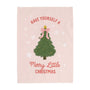 {Pink} Have Yourself a Merry Little Christmas Vertical Banner