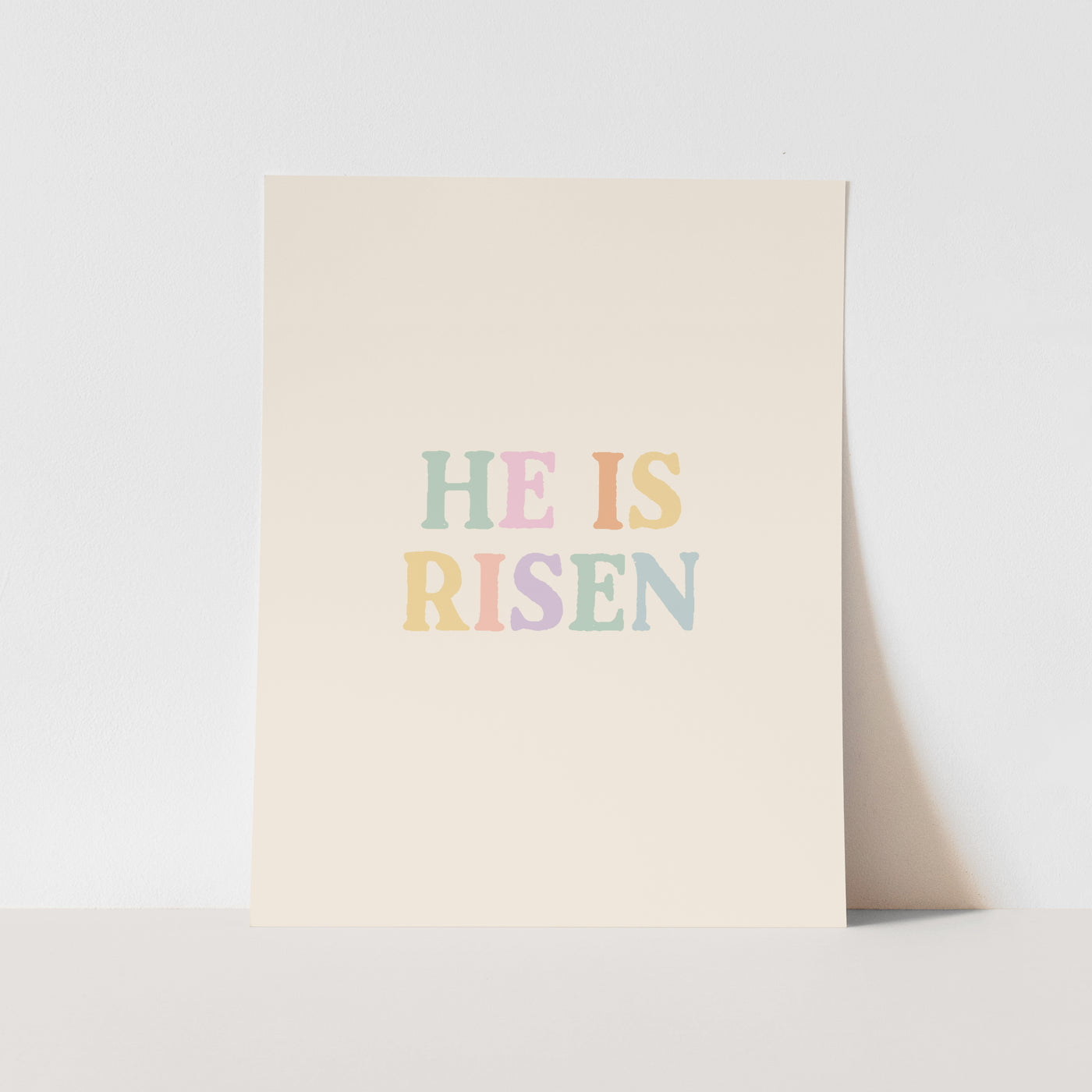 He is Risen Art Print