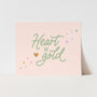 Heart of Gold Art Print