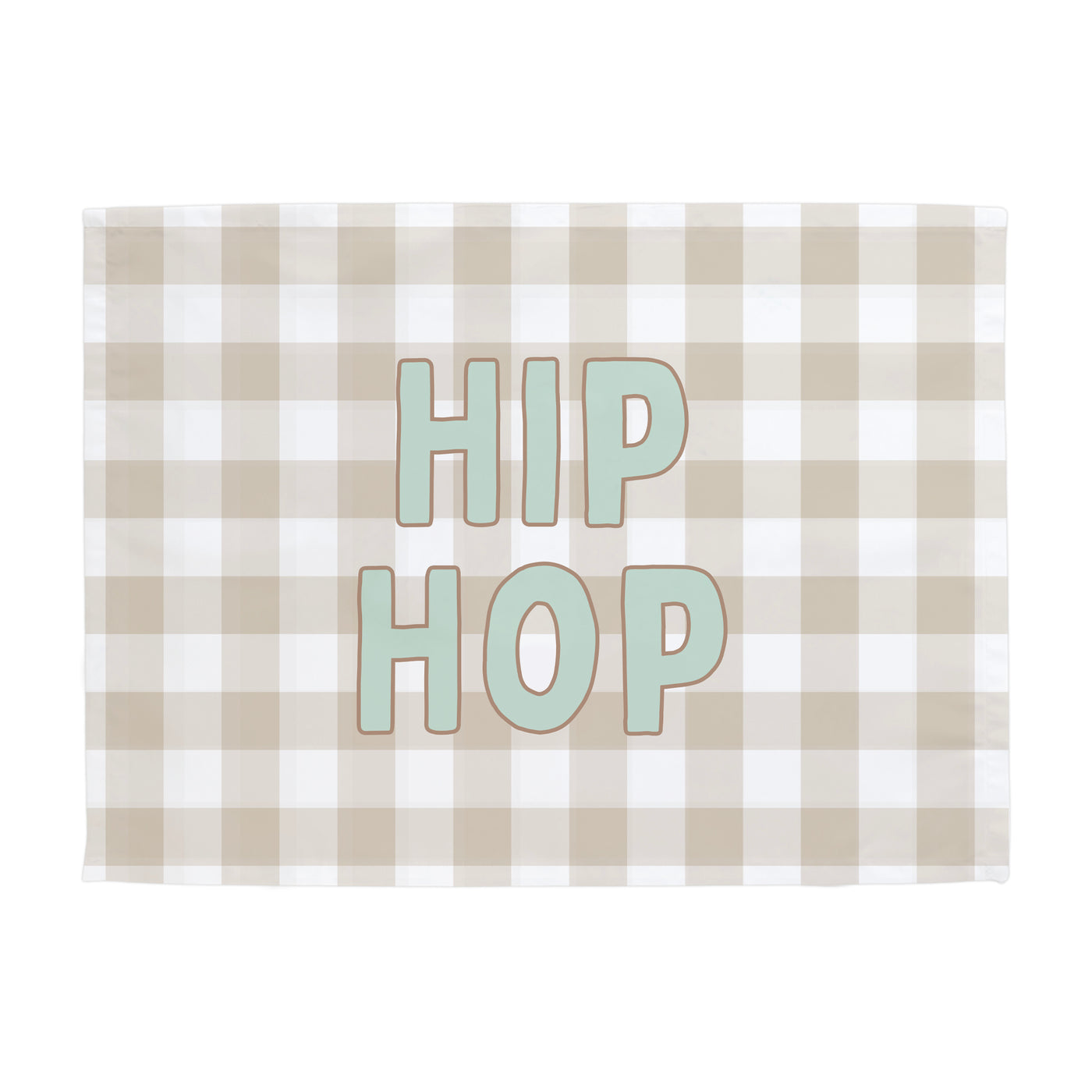 {Gingham} Hip Hop Banner