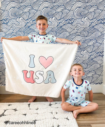 I Love USA Banner