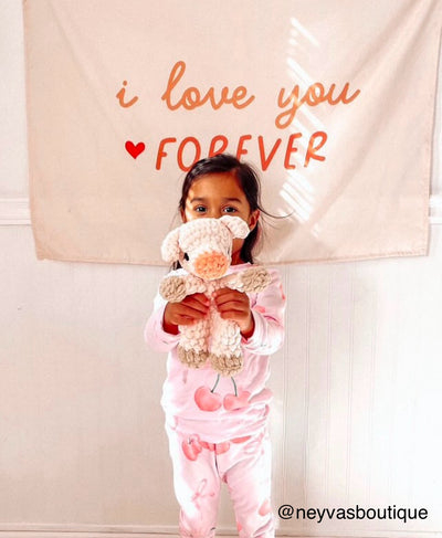 {Pink} Love You Forever Banner