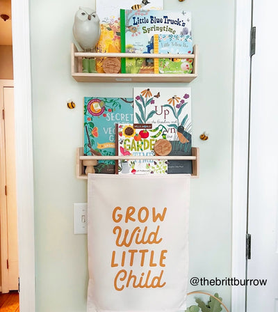 Grow Wild Little Child Banner