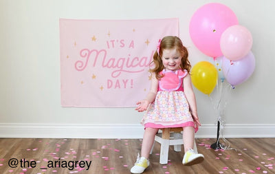 {Pink} Magical Day Banner