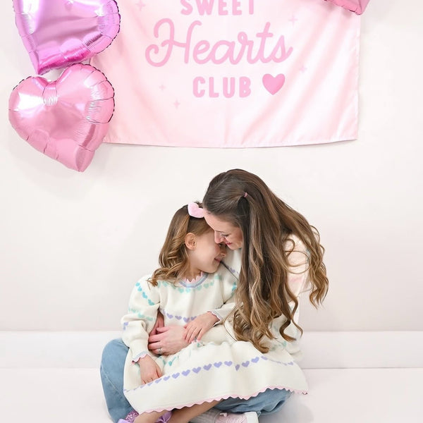 {Pink} Sweet Hearts Club Banner