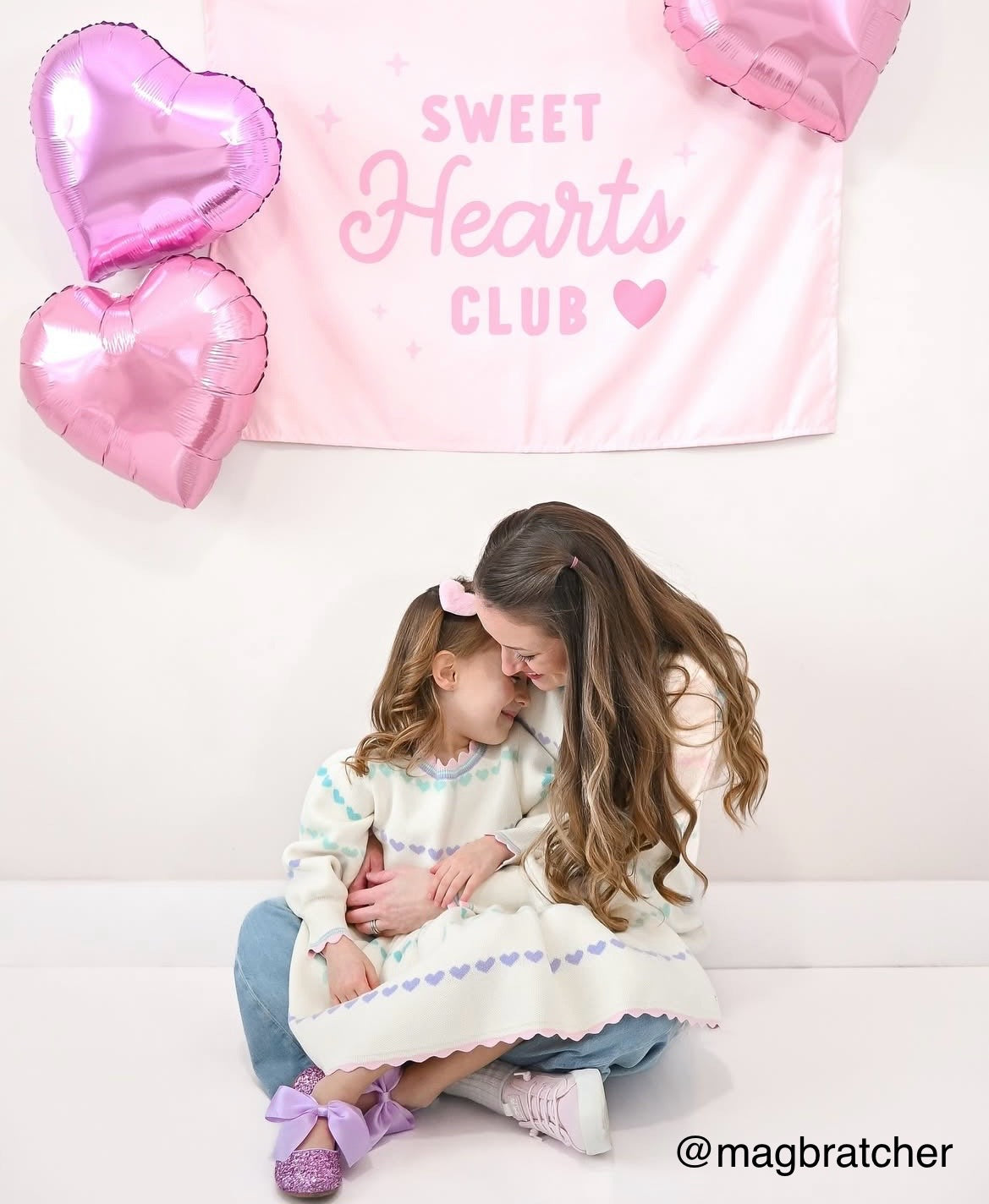 {Pink} Sweet Hearts Club Banner