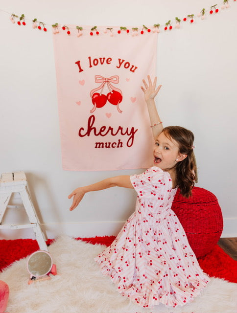 I Love You Cherry Much Banner