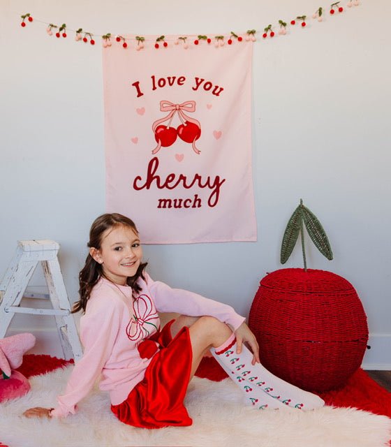 I Love You Cherry Much Banner