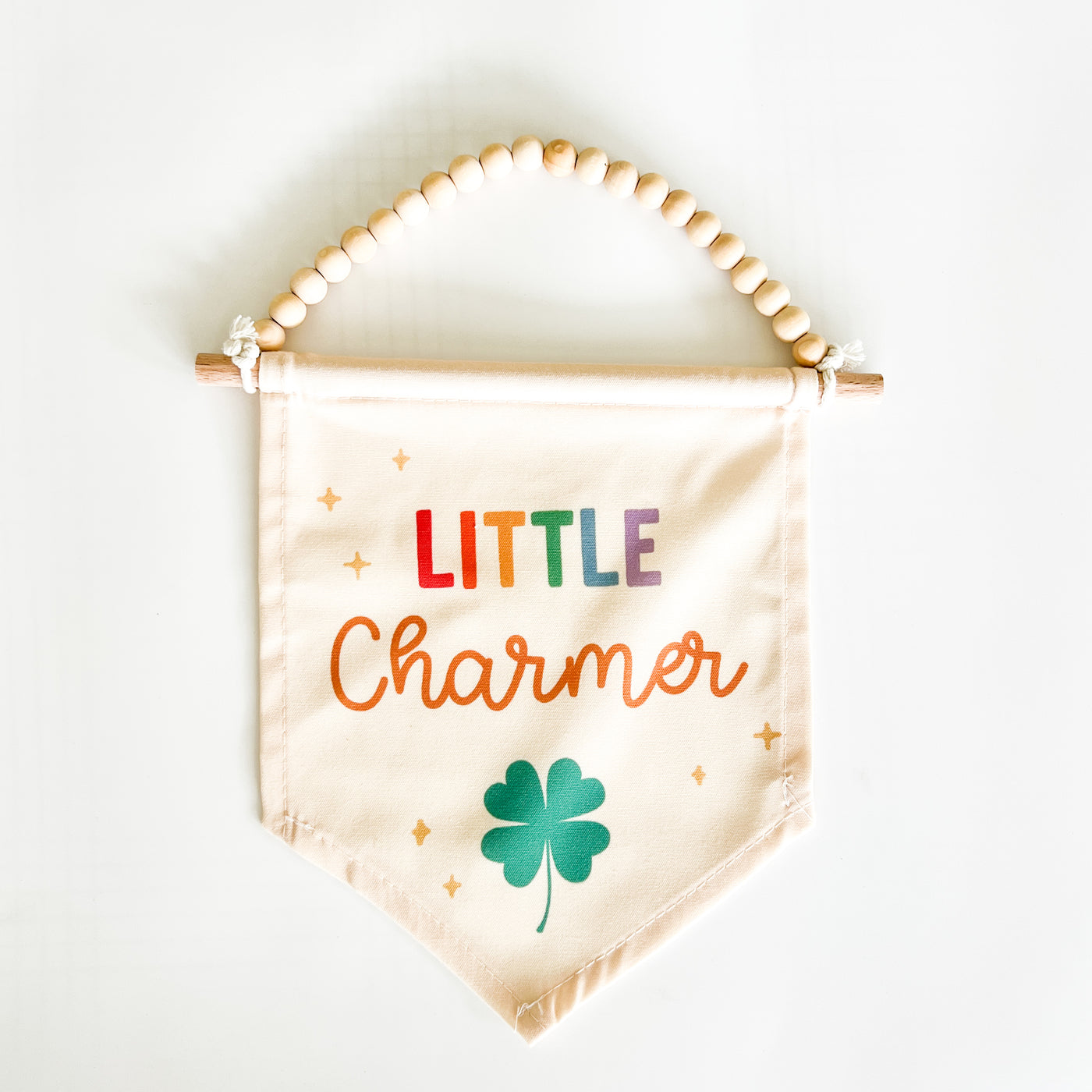 {Rainbow} Little Charmer Hang Sign