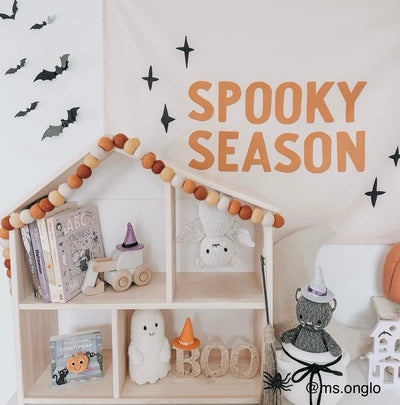 {Natural + Orange} Spooky Season Banner