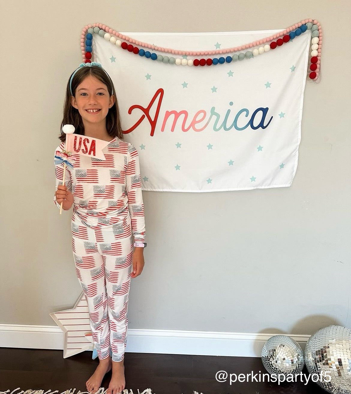 America {With Stars} Banner