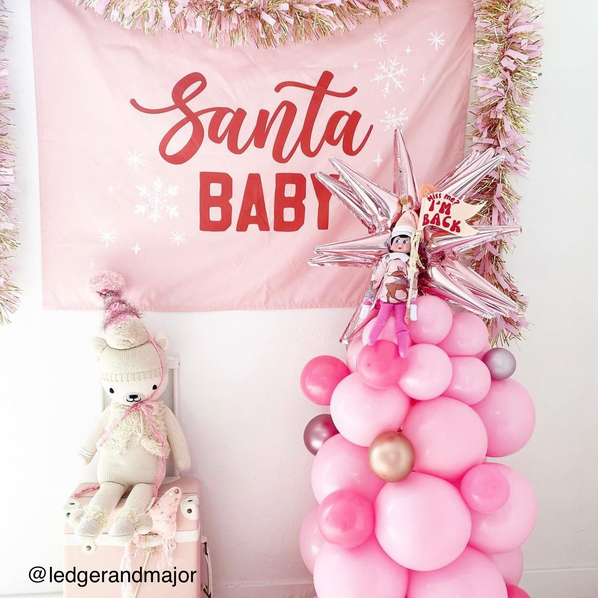 Santa Baby Banner