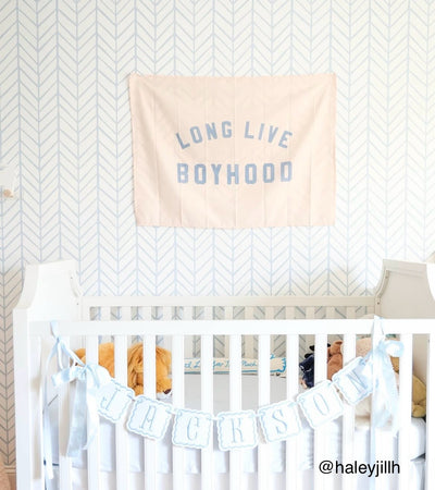 {Natural + Ocean} Long Live Boyhood Banner