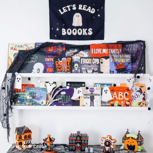 {Black} Let's Read Boooks Banner